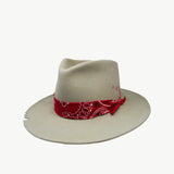 Busto Signature Topanga Hat In Silverbelly