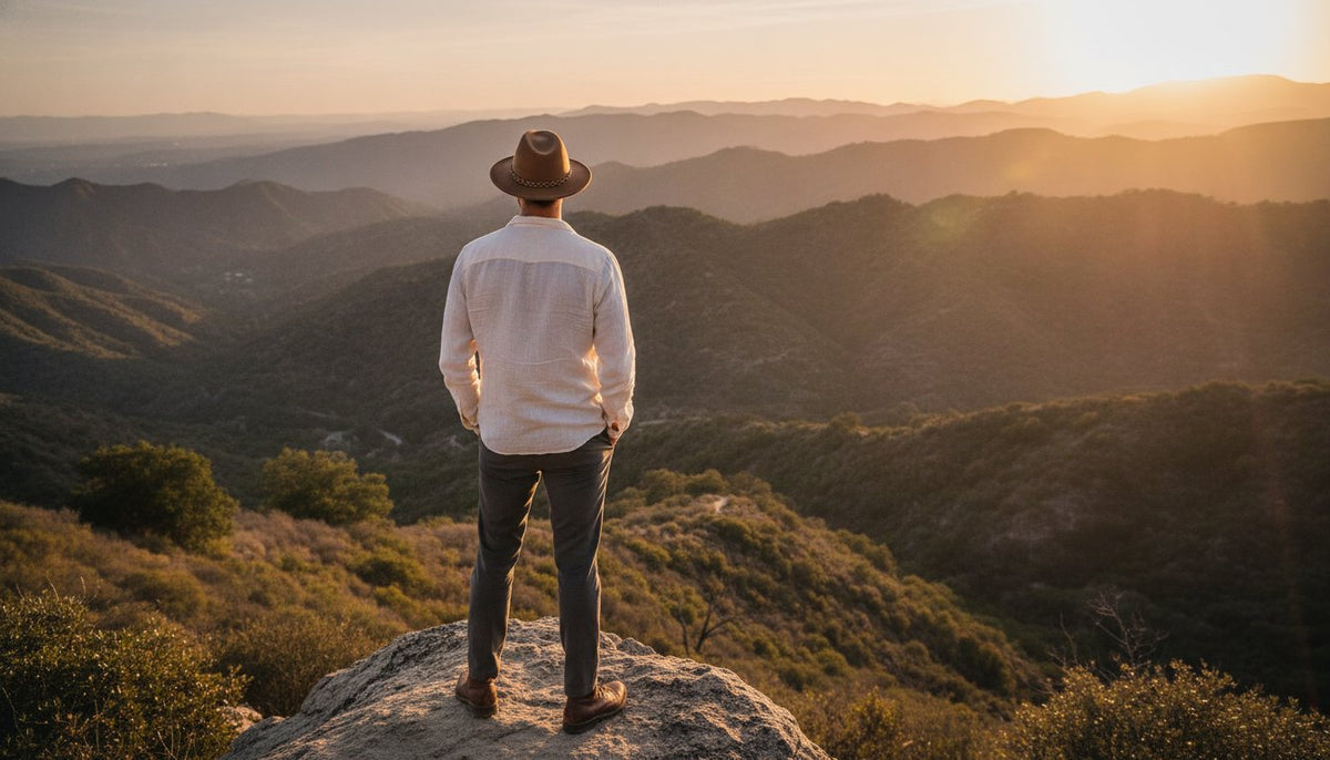 The Custom Trilby Hat: Handcrafting a Modern Heirloom in Topanga