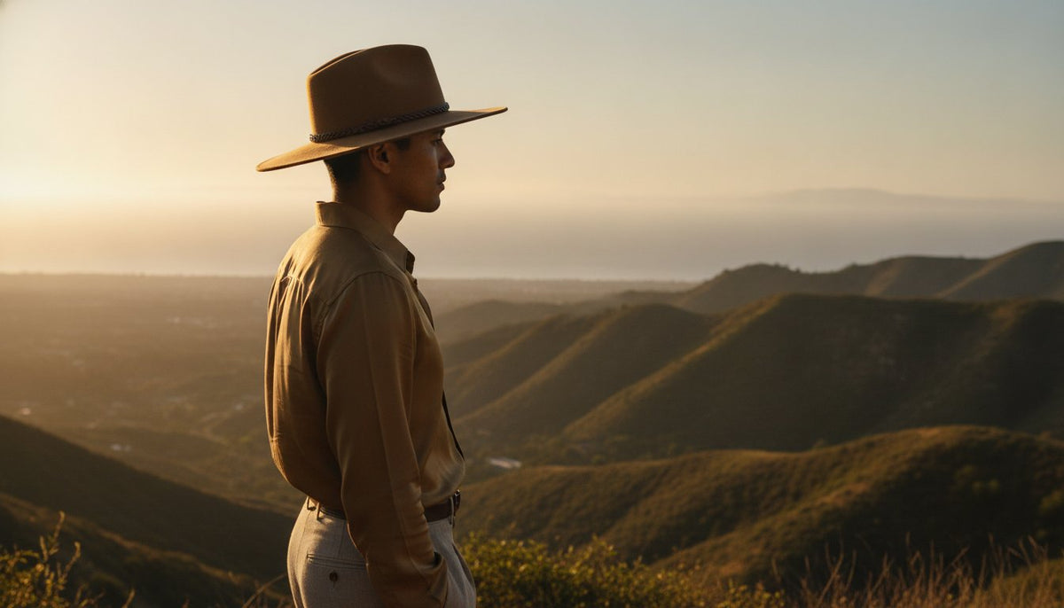 The Lightweight Custom Felt Hat: A Guide to Breathable California Luxury