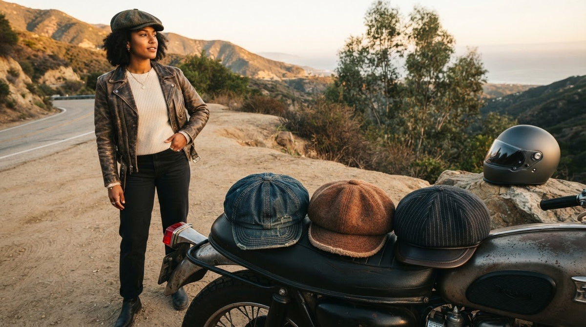 Vintage Motorcycle Caps: How to Choose a Heritage-Inspired Newsboy Cap